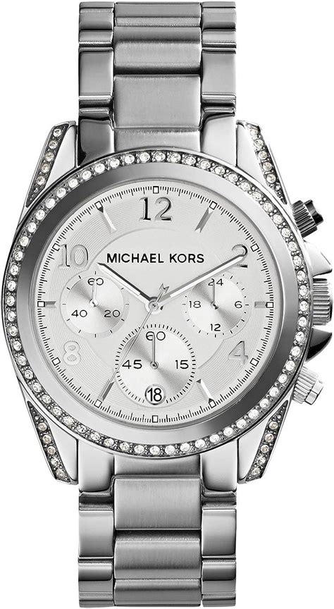 michael kors bel air watch silver|silver Michael Kors Watch sale.